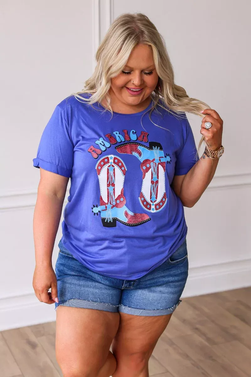 American Cowboy Graphic Tee.