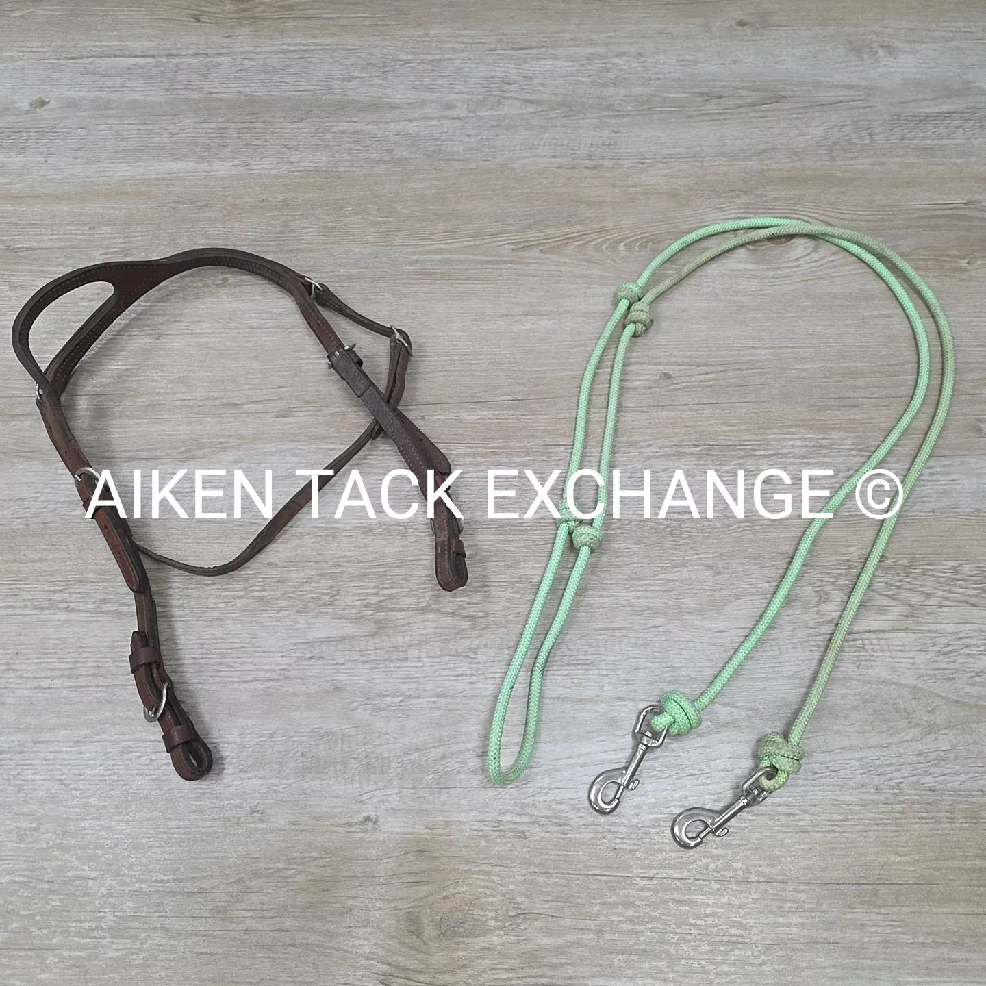 BARGAIN BUNDLE: Western One Ear Headstall with Rope Reins