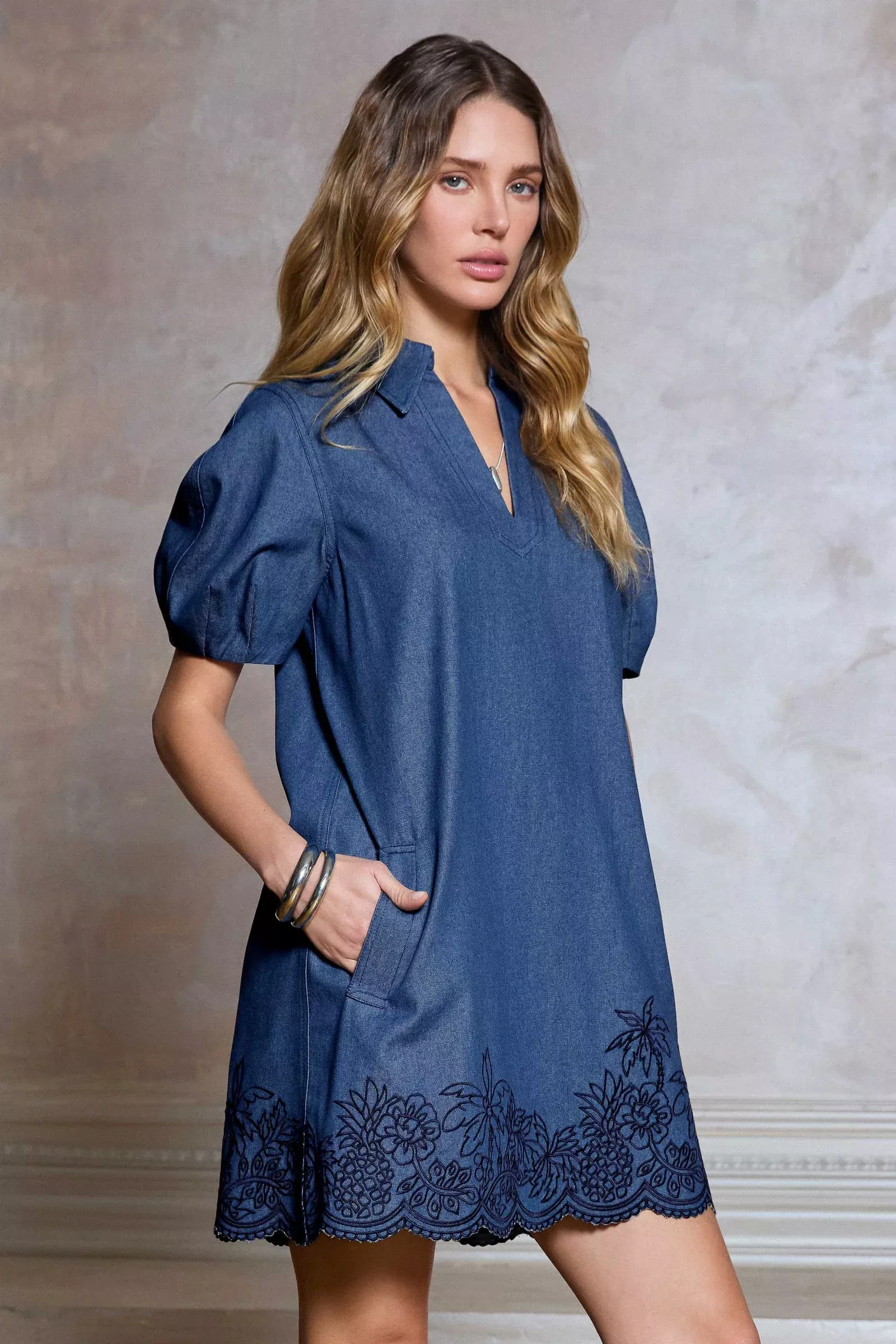 Blue Jean Chic Dress, Final Sale