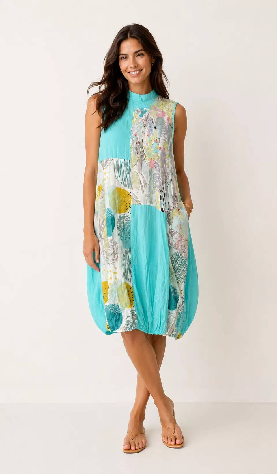Blue Lagoon Bubble Dress, Final Sale