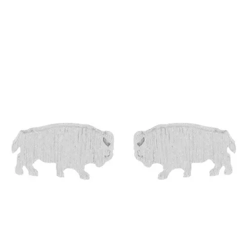 Buffalove Bison Earring Silver