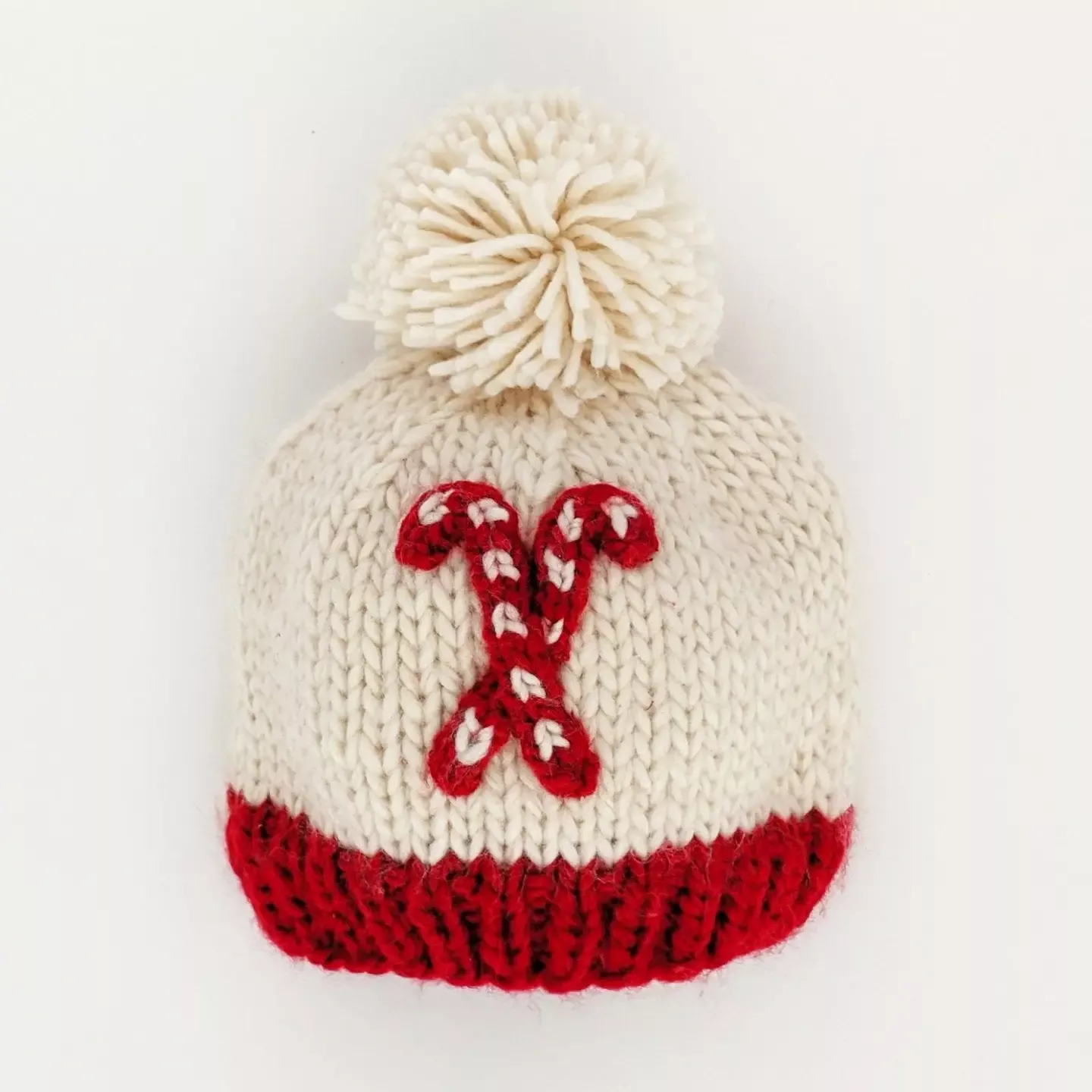 Candy Cane Baby Hat