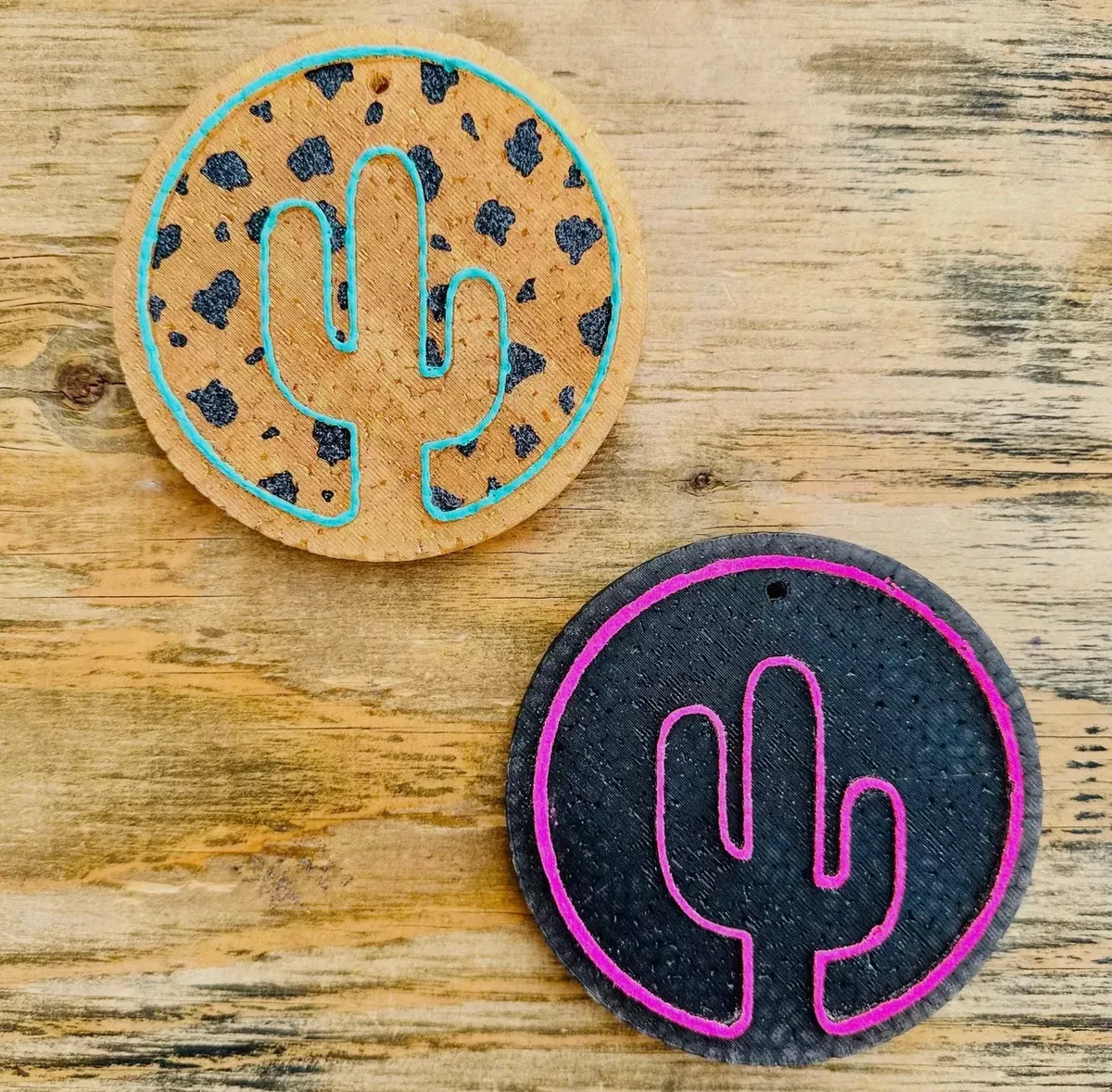 Circle Cactus Freshie