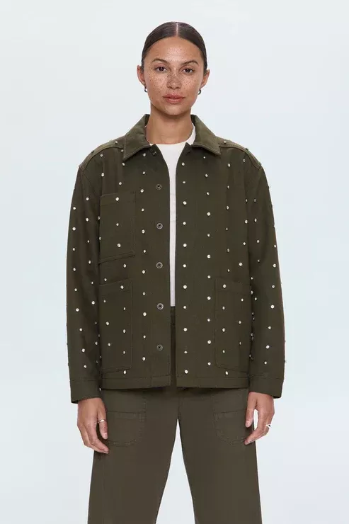 Cosette Relaxed Utility Jacket Sycamore