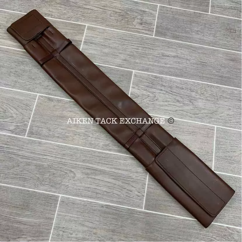 Courbette Leather Dressage Girth, Brown, 22"