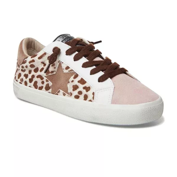 Dixie Blush Leopard Sneaker