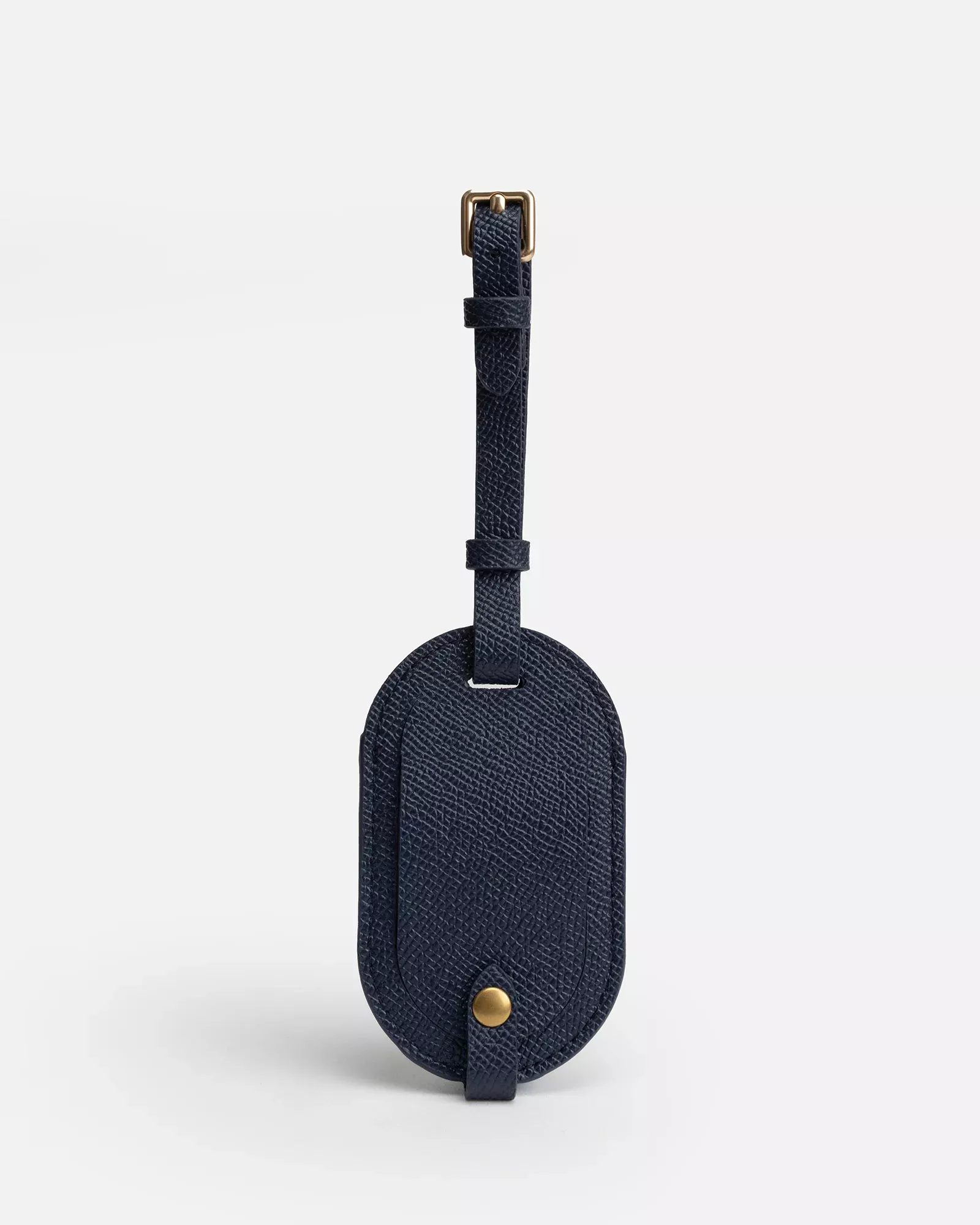 Essentials Round Luggage Tag Navy