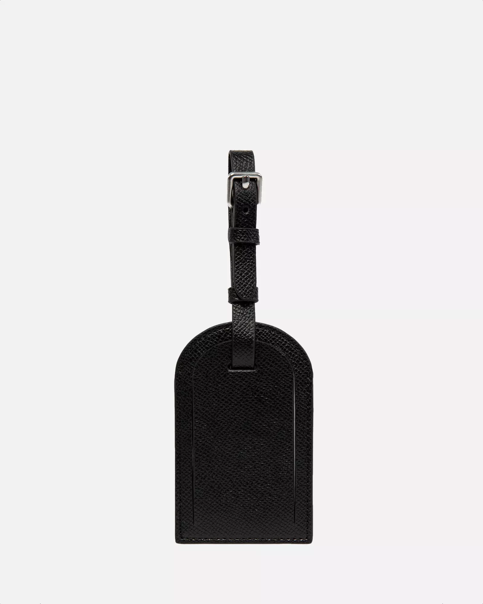 Essentials Square Luggage Tag Black