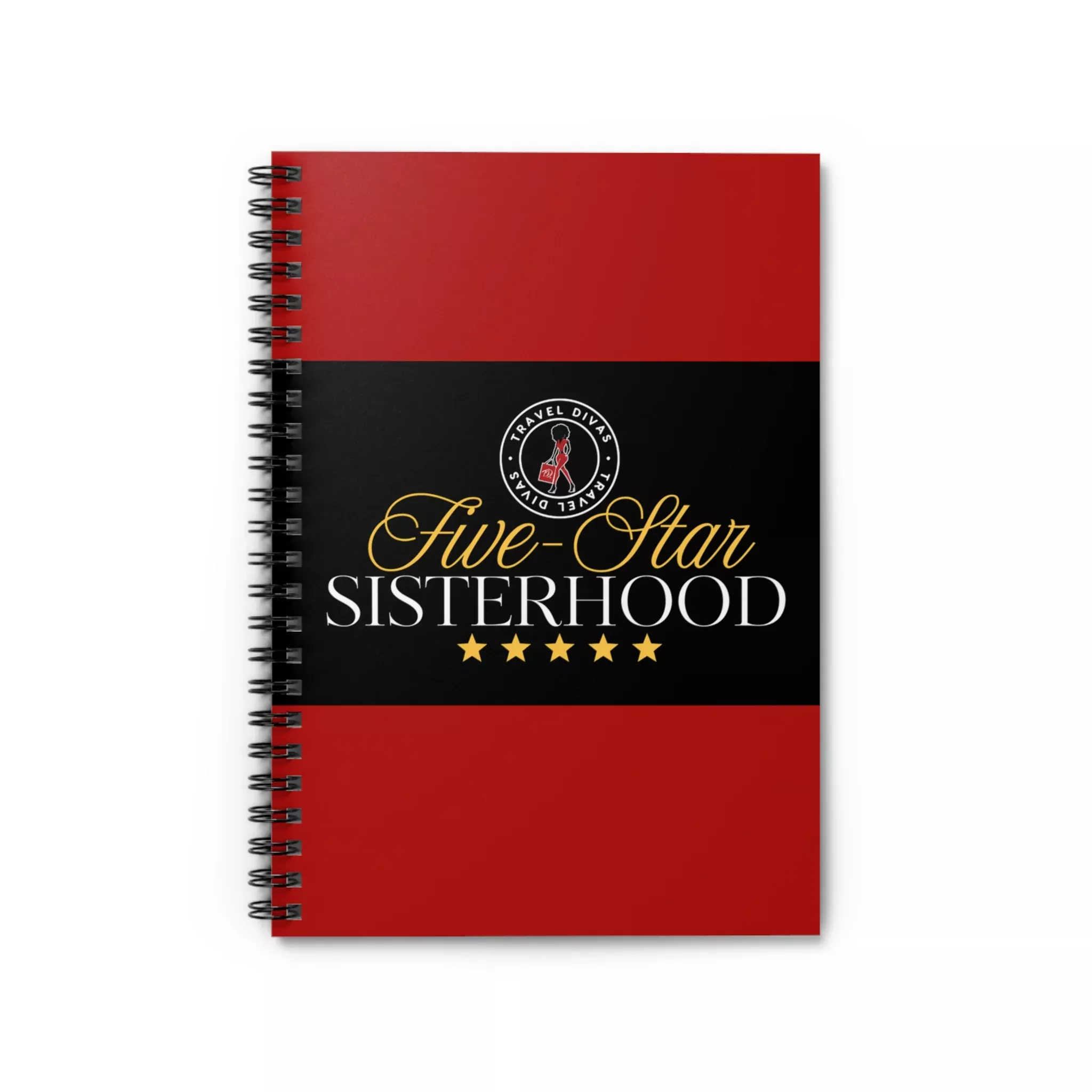 Five-Star Sisterhood Spiral Notebook