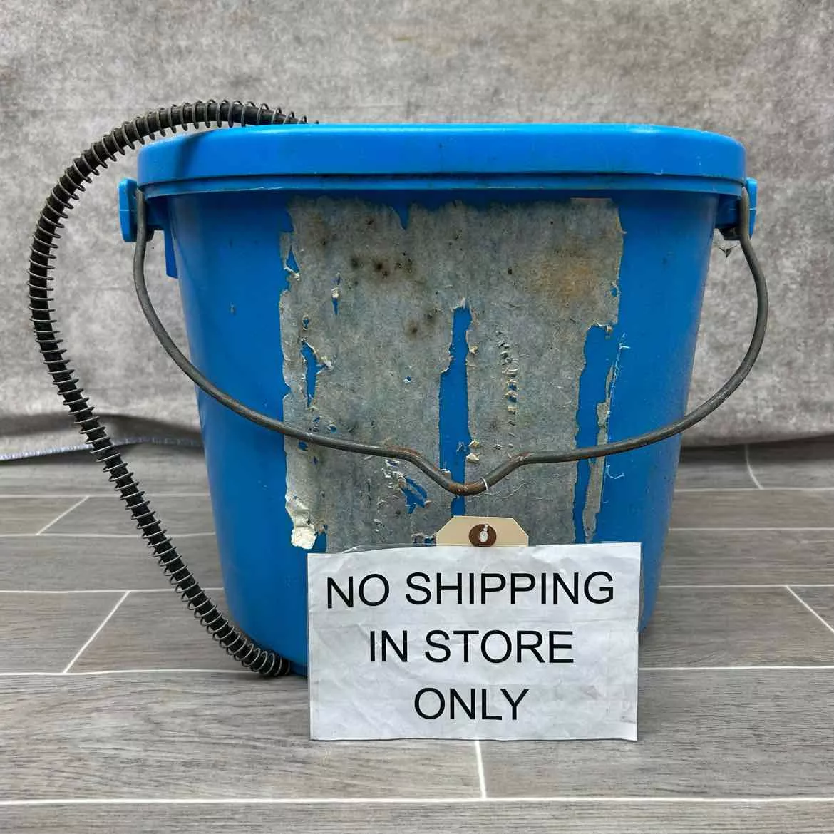 Flat Back Heated Water Bucket, 5 Gallons