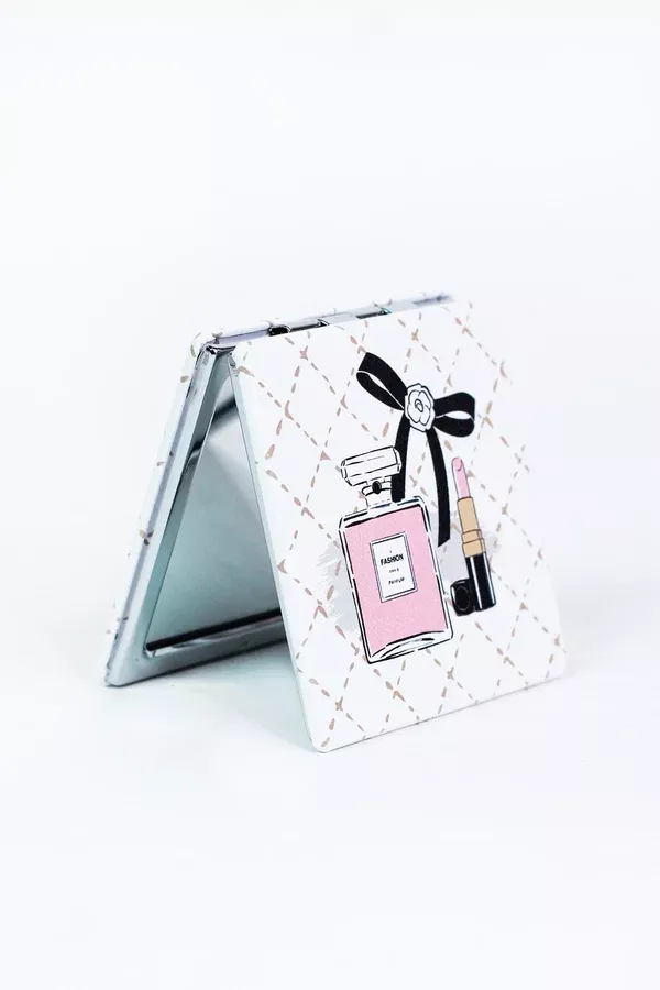 Flat Design Front Compact Mirror