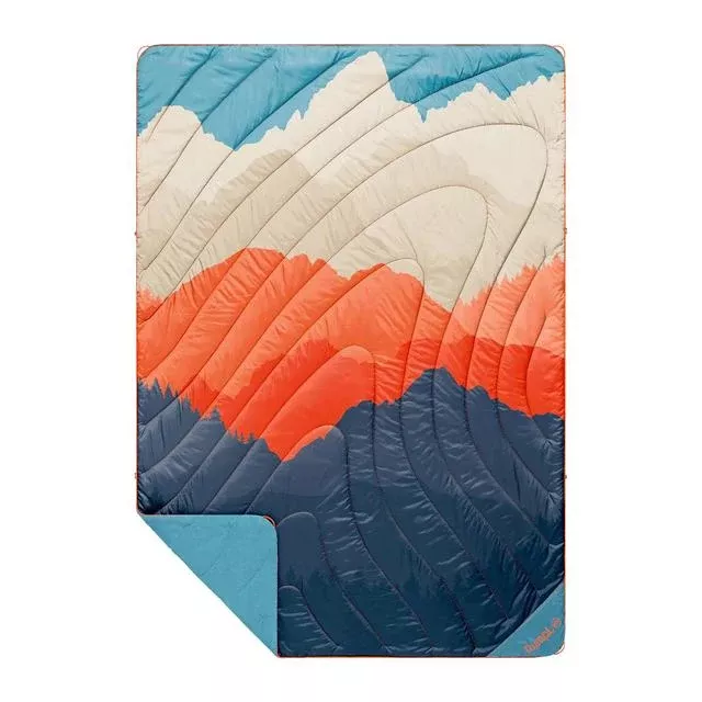Fleece Puffy Blanket - Teton Glow