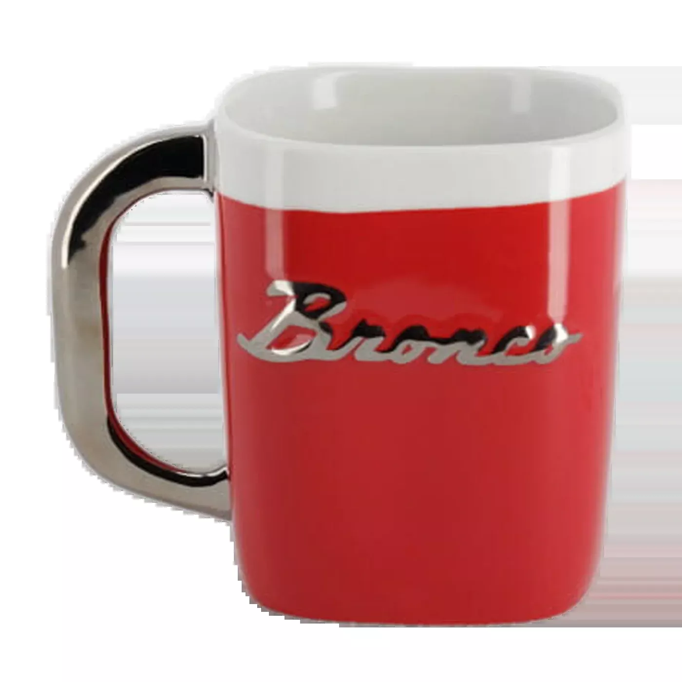 Ford Bronco Vintage 14oz Red Ceramic Mug