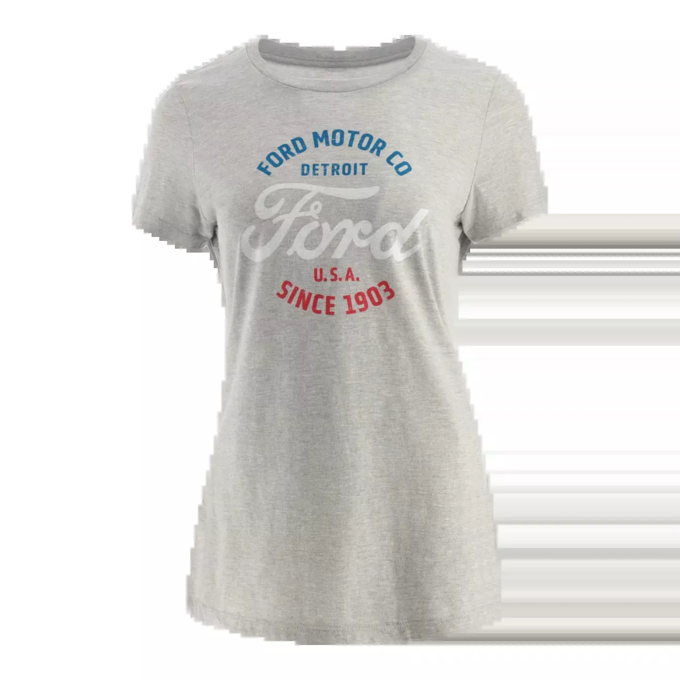 Ford Motor Co 1903 Red White & Blue Womens T-Shirt