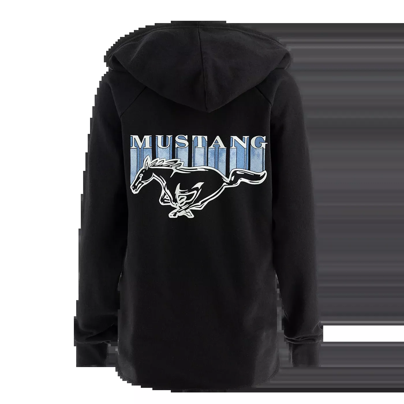 Ford Mustang Womens Pony Logo Graphic Hoodie