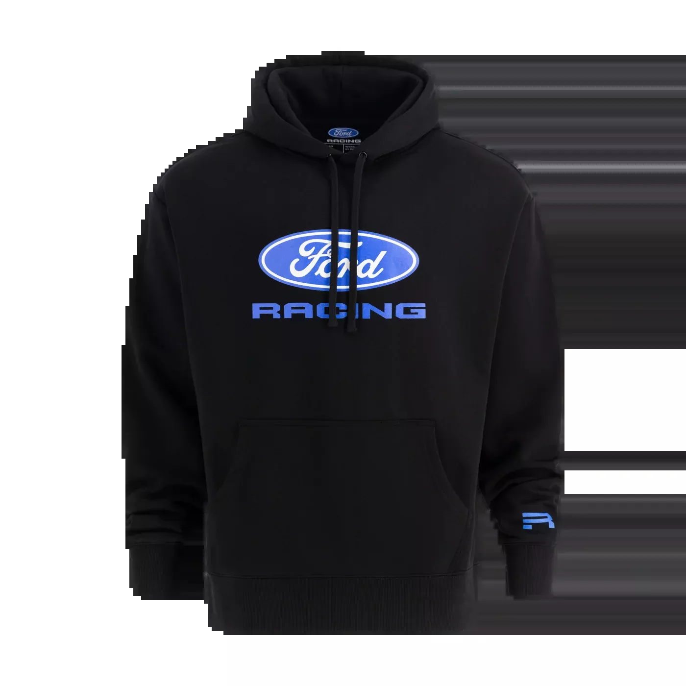 Ford Racing Logo Black Graphic Hoodie