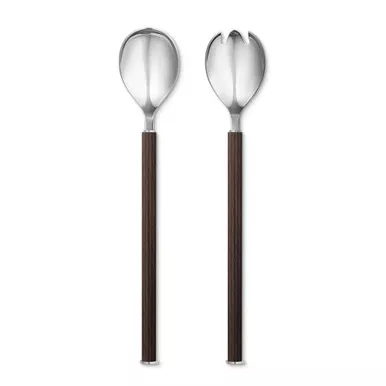 GEORG JENSEN Bernadotte salad set - design inspired by sigvard bernadotte