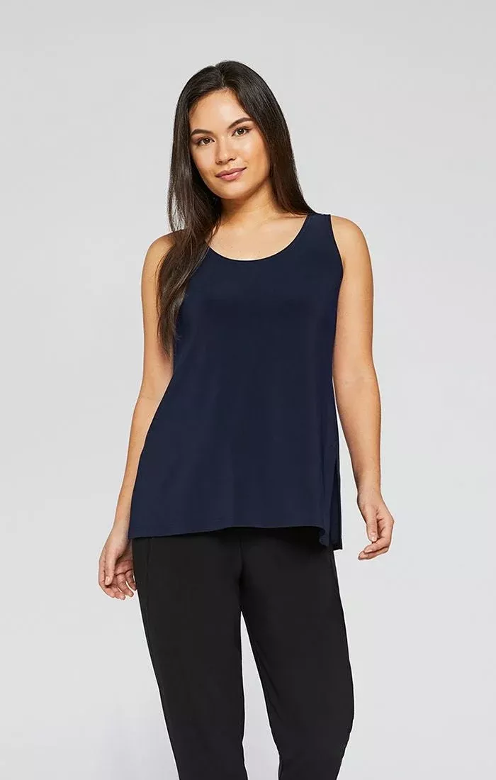 Go To Tank Relax, Navy, Final Sale