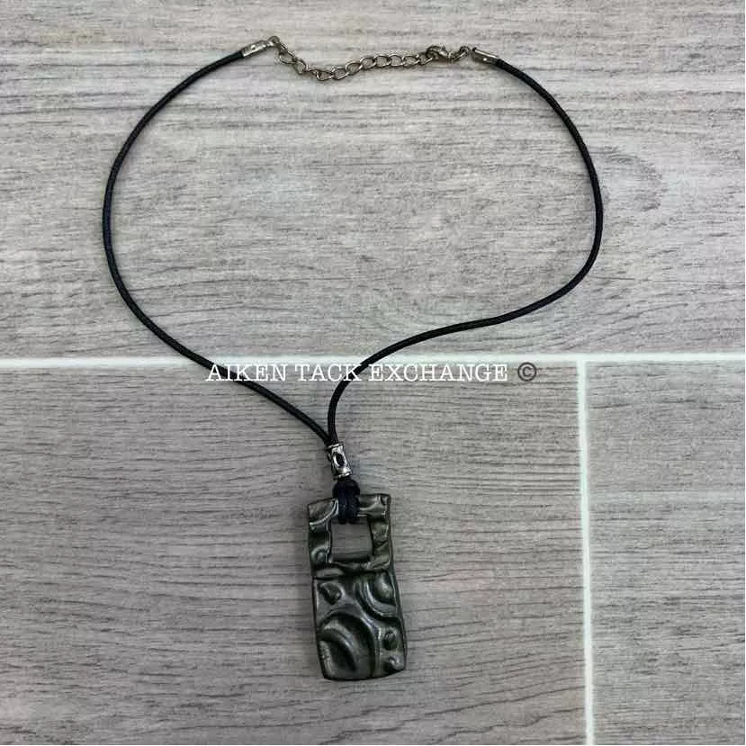 Handmade Grey Pendant Necklace