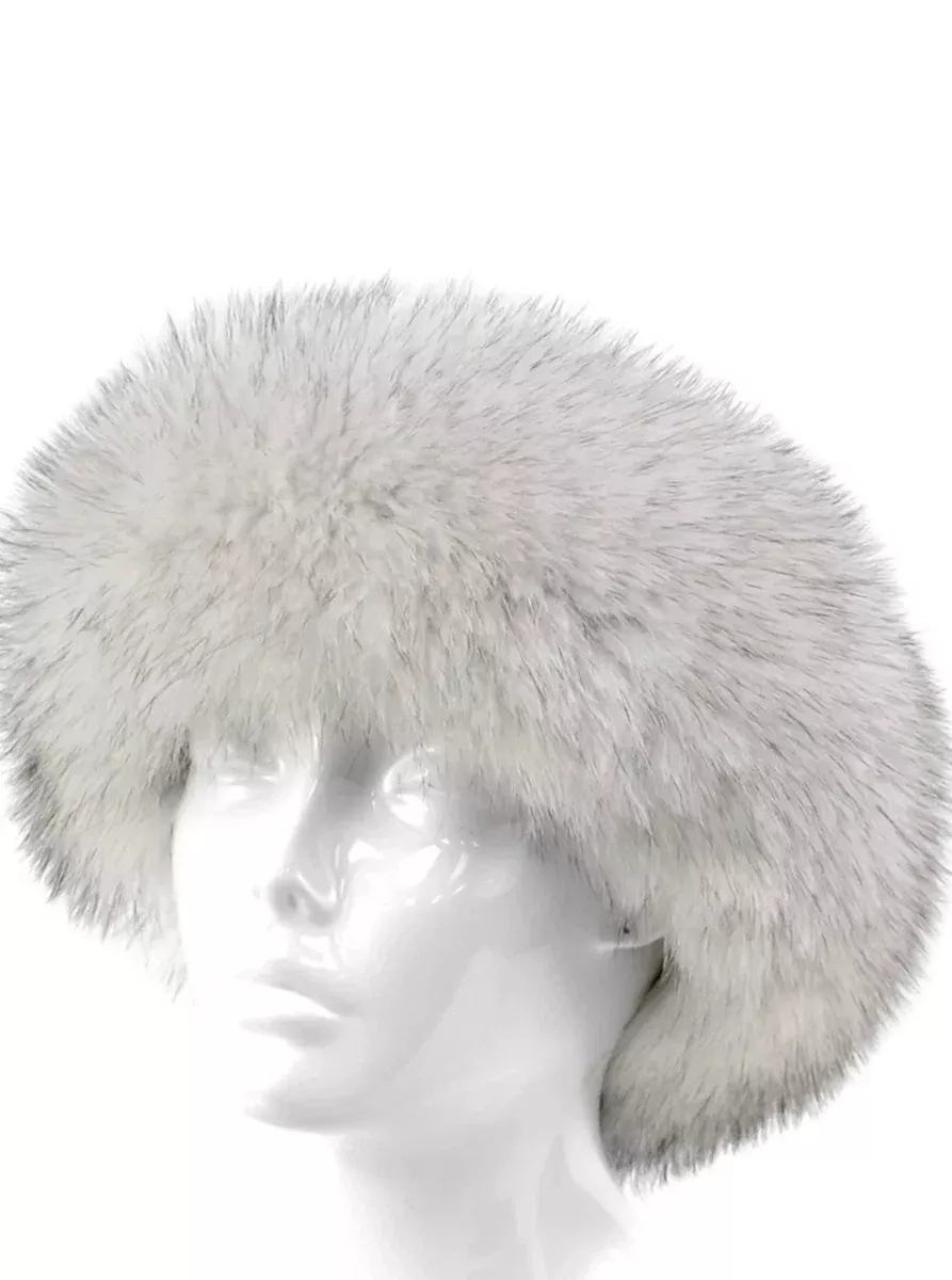 Headband/Collar [Natural Blue Fox-HB100F]