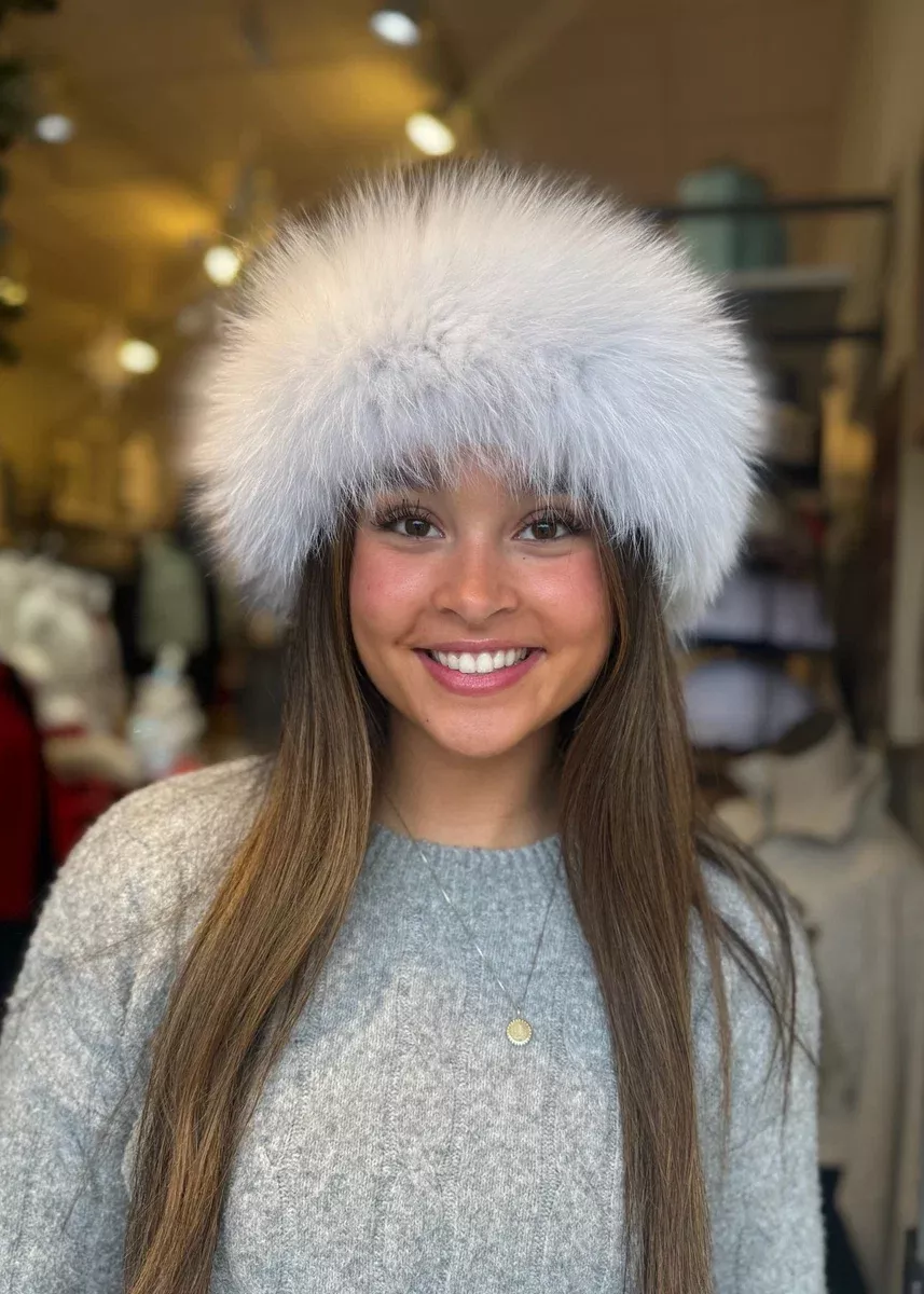 Headband/Collar [White Fox-HB100F]