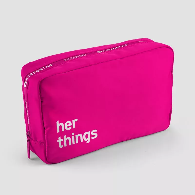 Her Things - Packing Bag