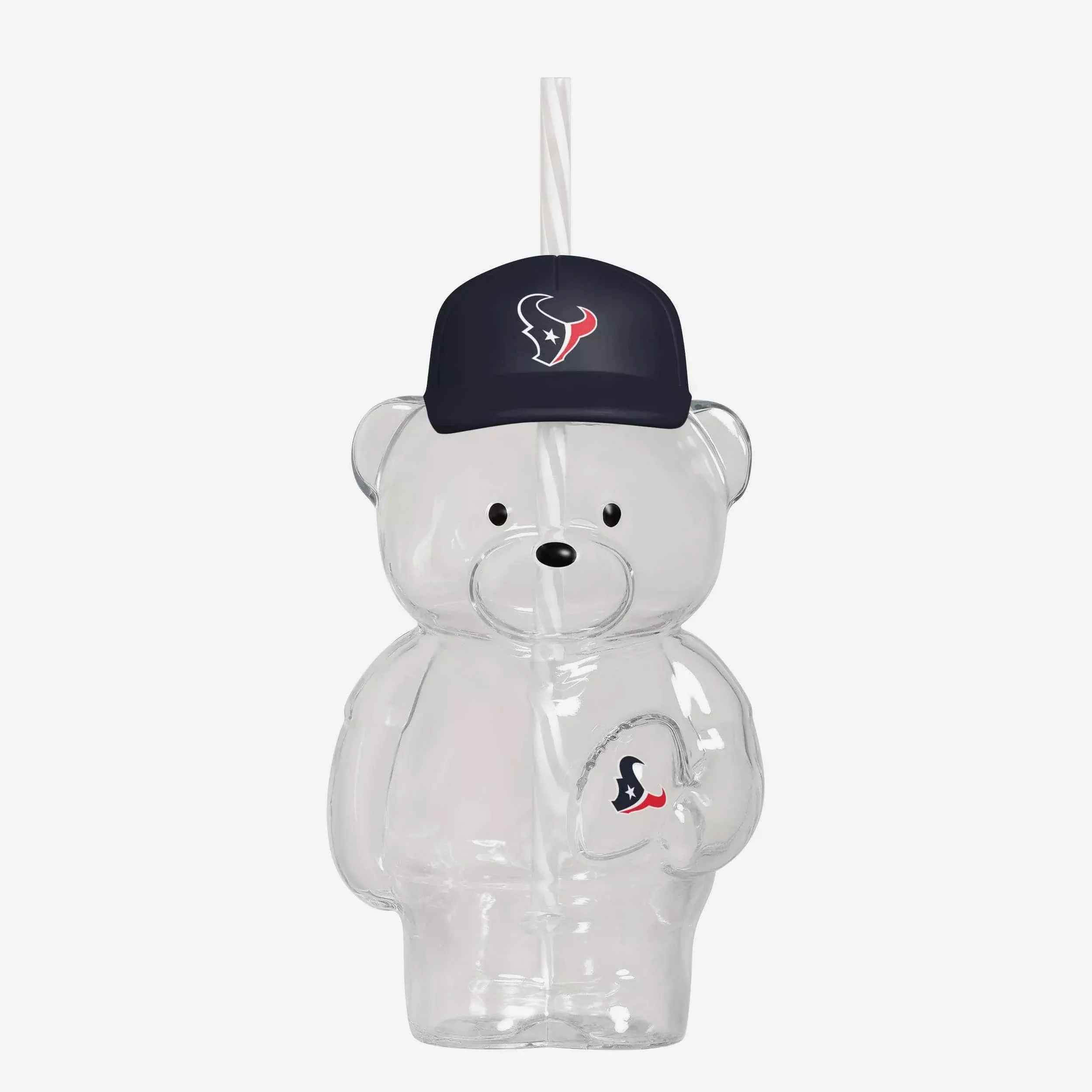 Houston Texans Glass Bear Tumbler