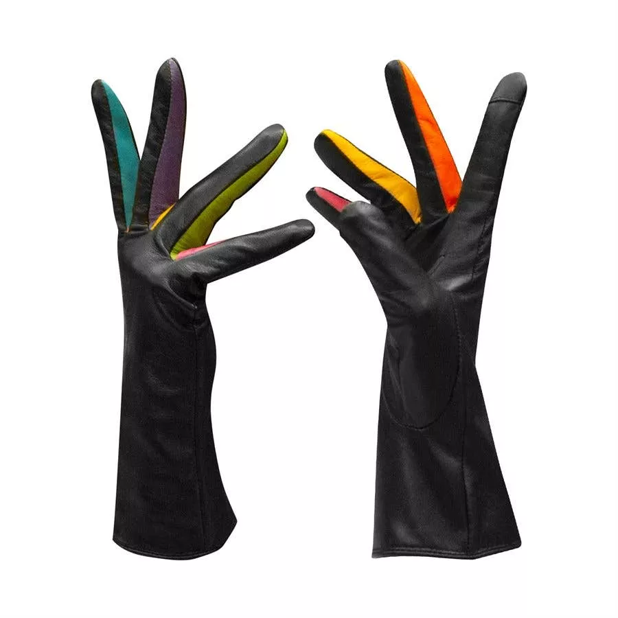 ili New York | Leather|Multi Color | Tech Gloves