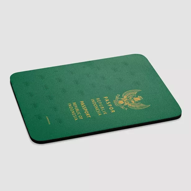 Indonesia - Passport Mousepad