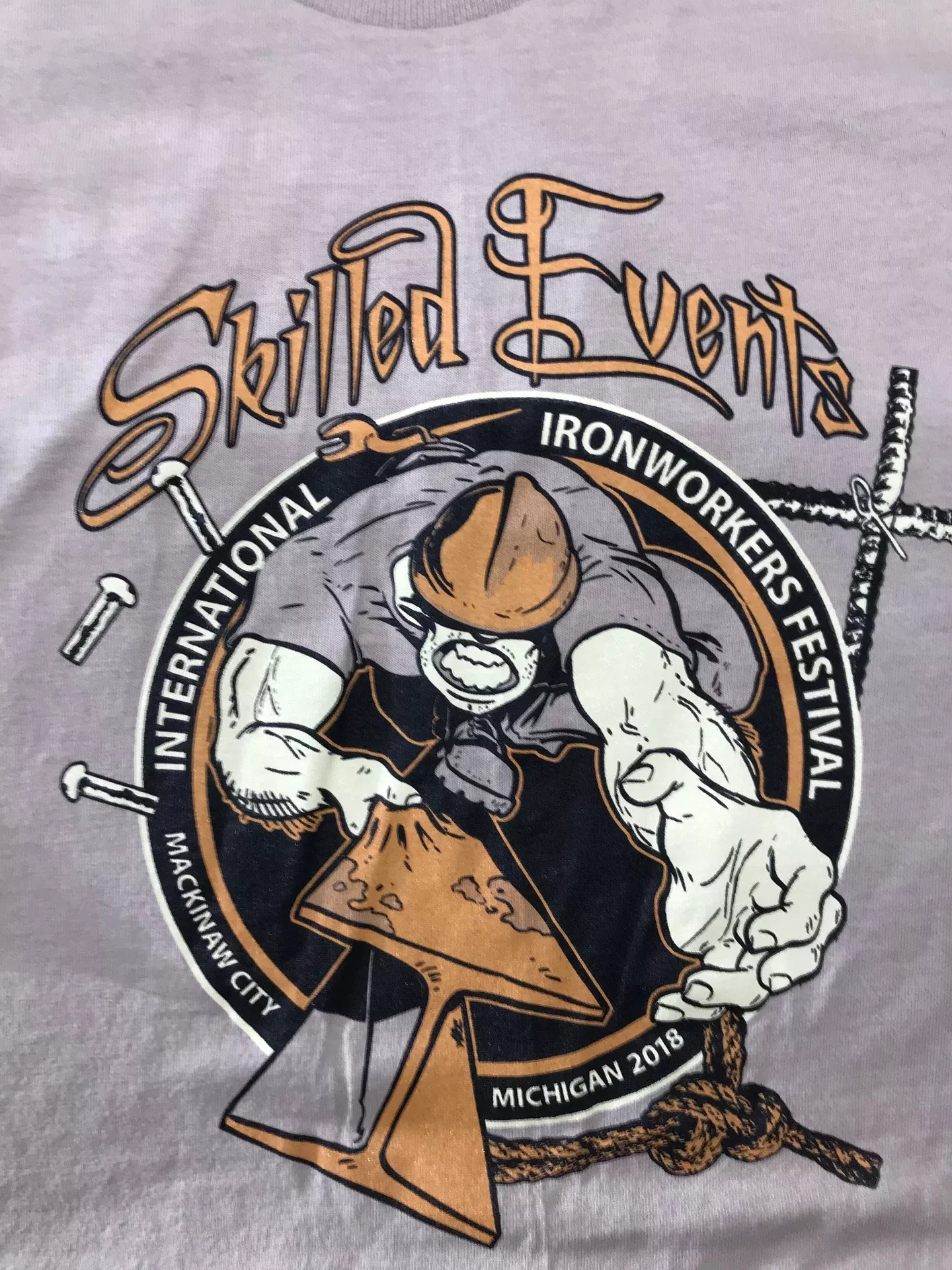International Ironworker's Festival World Championship Column Climb T-Shirt