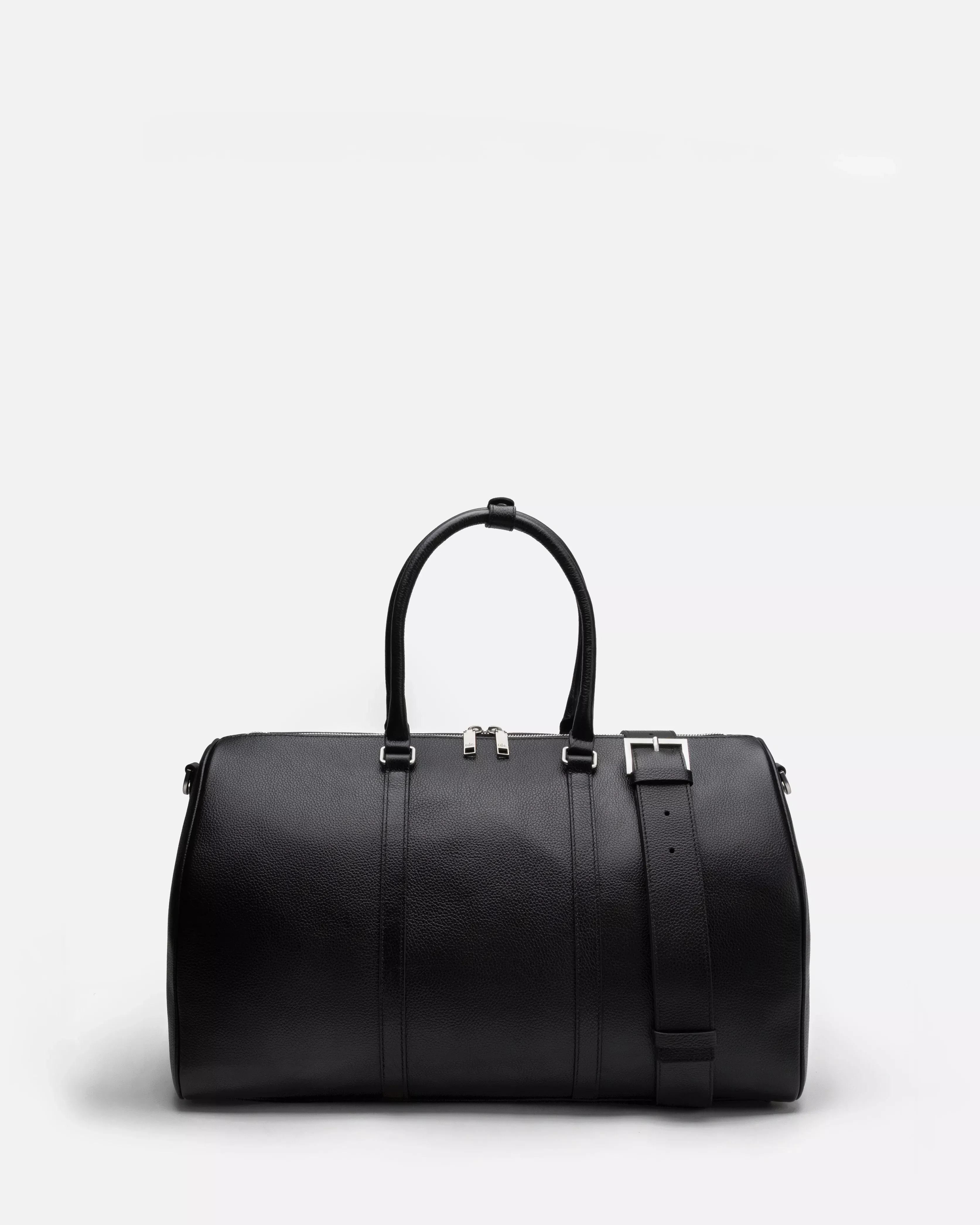 Jude Weekend Bag Small Black and Silver