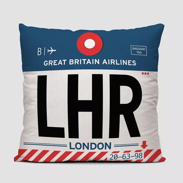 LHR - Throw Pillow