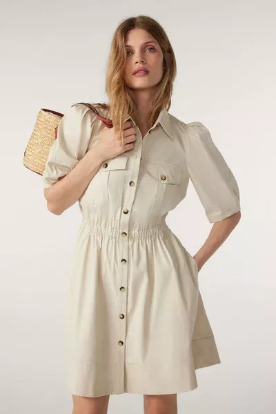 Lincoln Dress ~ Beige
