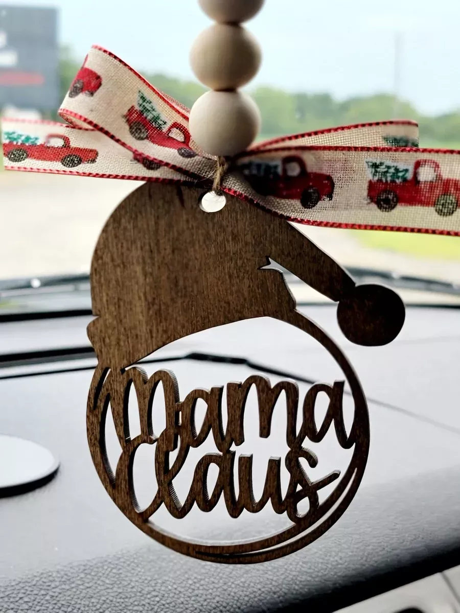 Mama Clause Car Charm