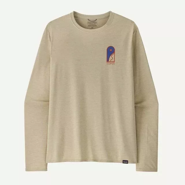 Mens Ls Cap Cool Daily Graphic Shirt - Lands