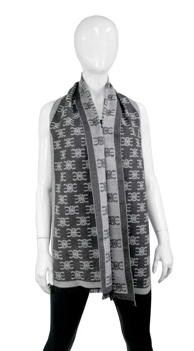 Mitchie's Matchings | "E" Motif Print Scarf | Unisex