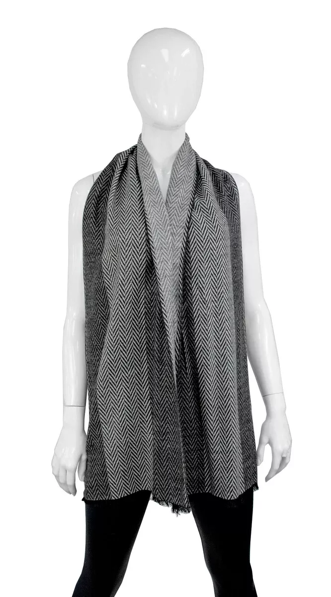 Mitchie's Matchings | Herringbone Print Scarf | Unisex