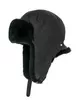 Mitchie's Matchings | Leather Trooper Hat with Shearling Trim | Unisex