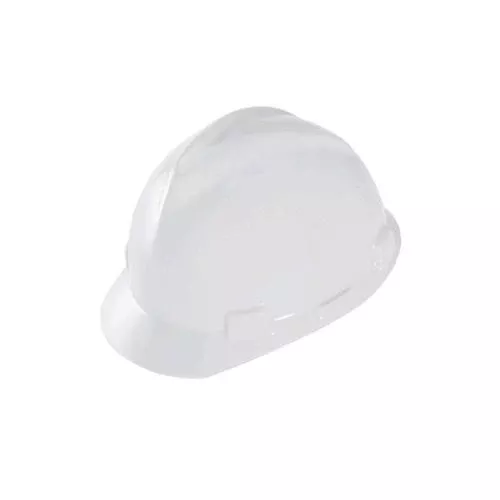 MSA V-Gard Hard Hat - Staz-On Suspension - White #463942