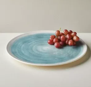 Napoli Mist Round Serving Platter