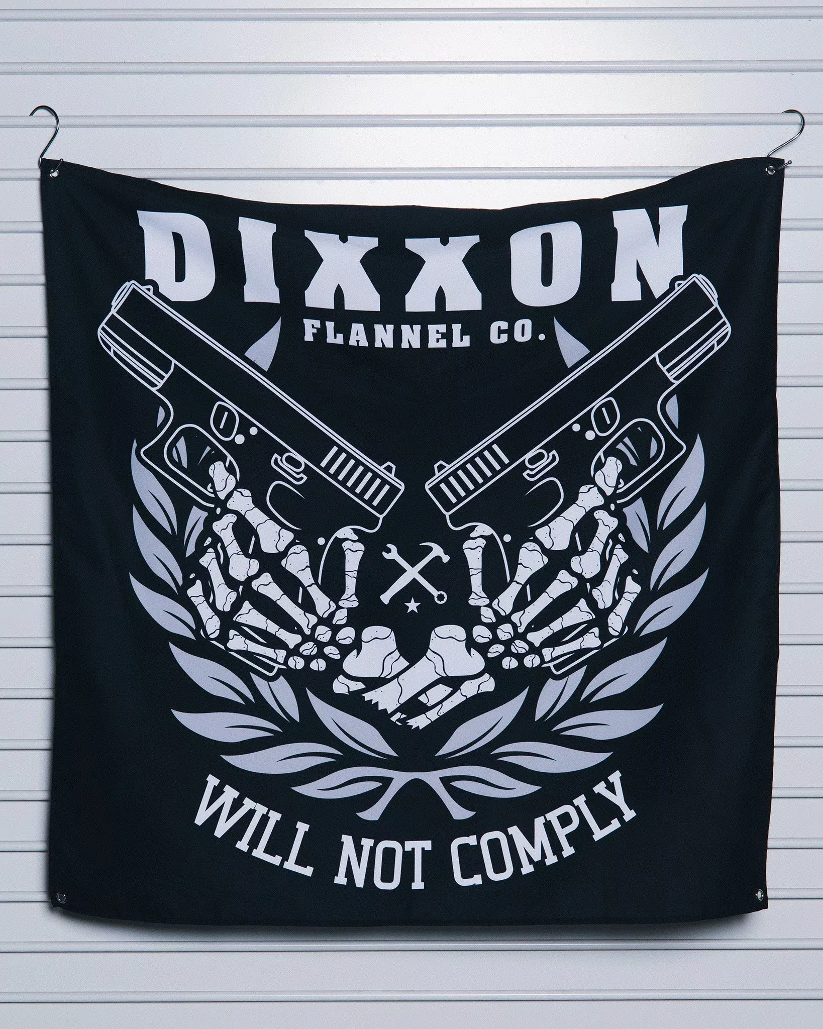 No Comply Garage Banner - 36" x 36"