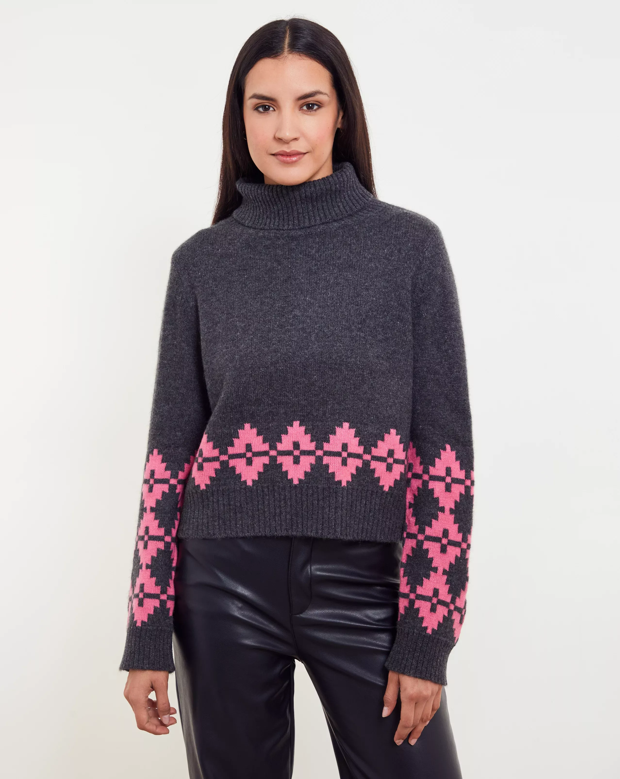 Noah Geo Turtleneck by &Isla