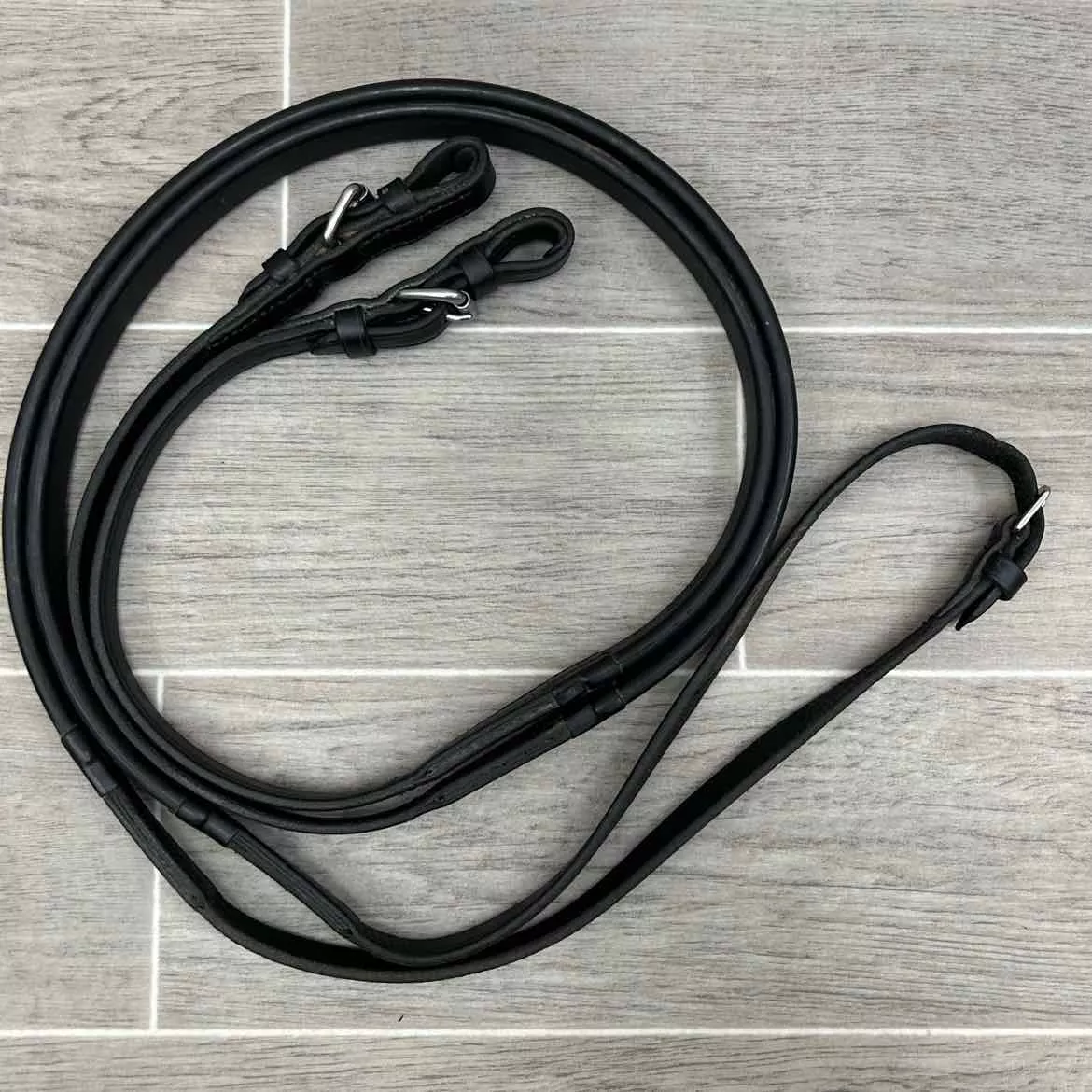 Nunn Finer Eventa Rubber Reins, 59"