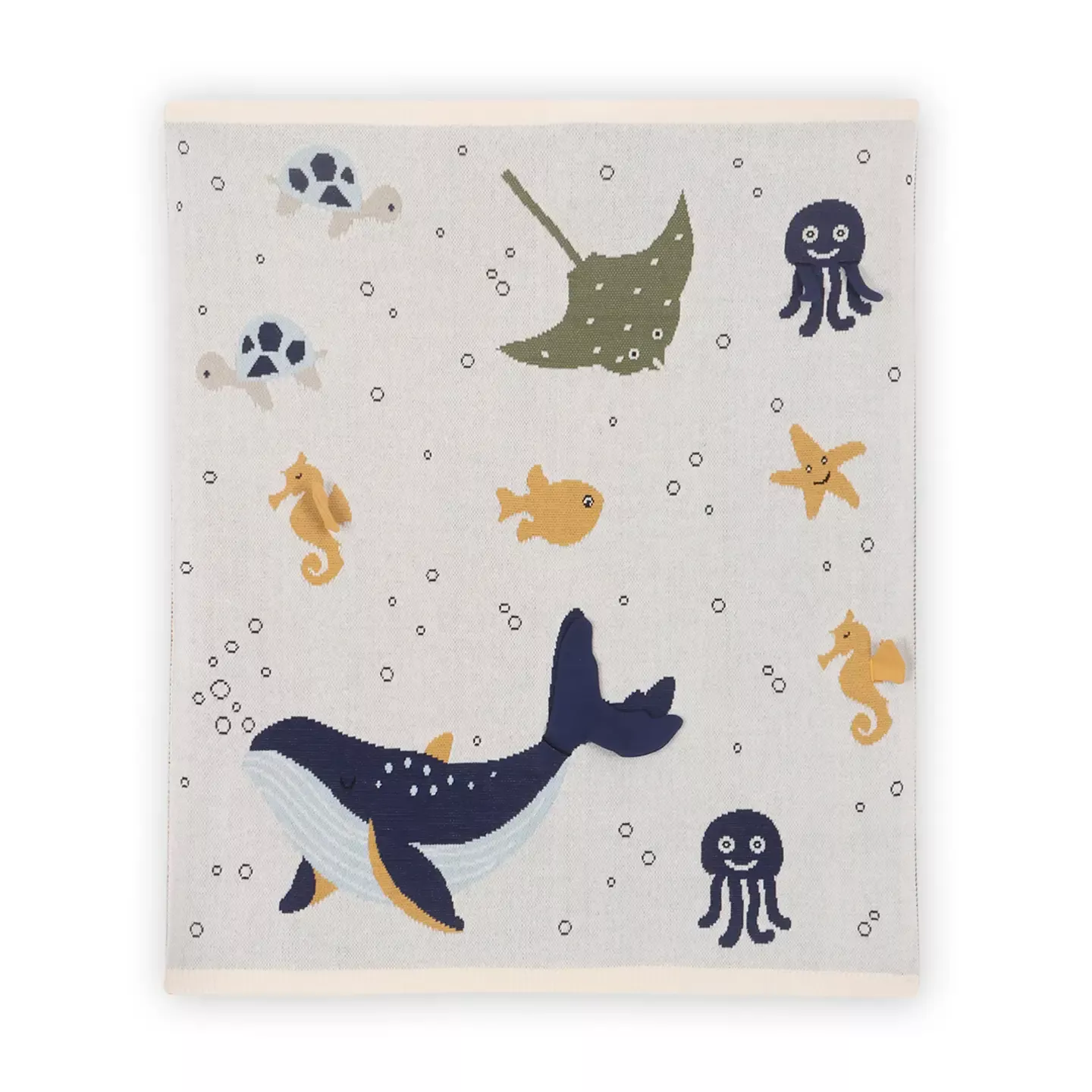 Ocean Life 3D Baby Blanket
