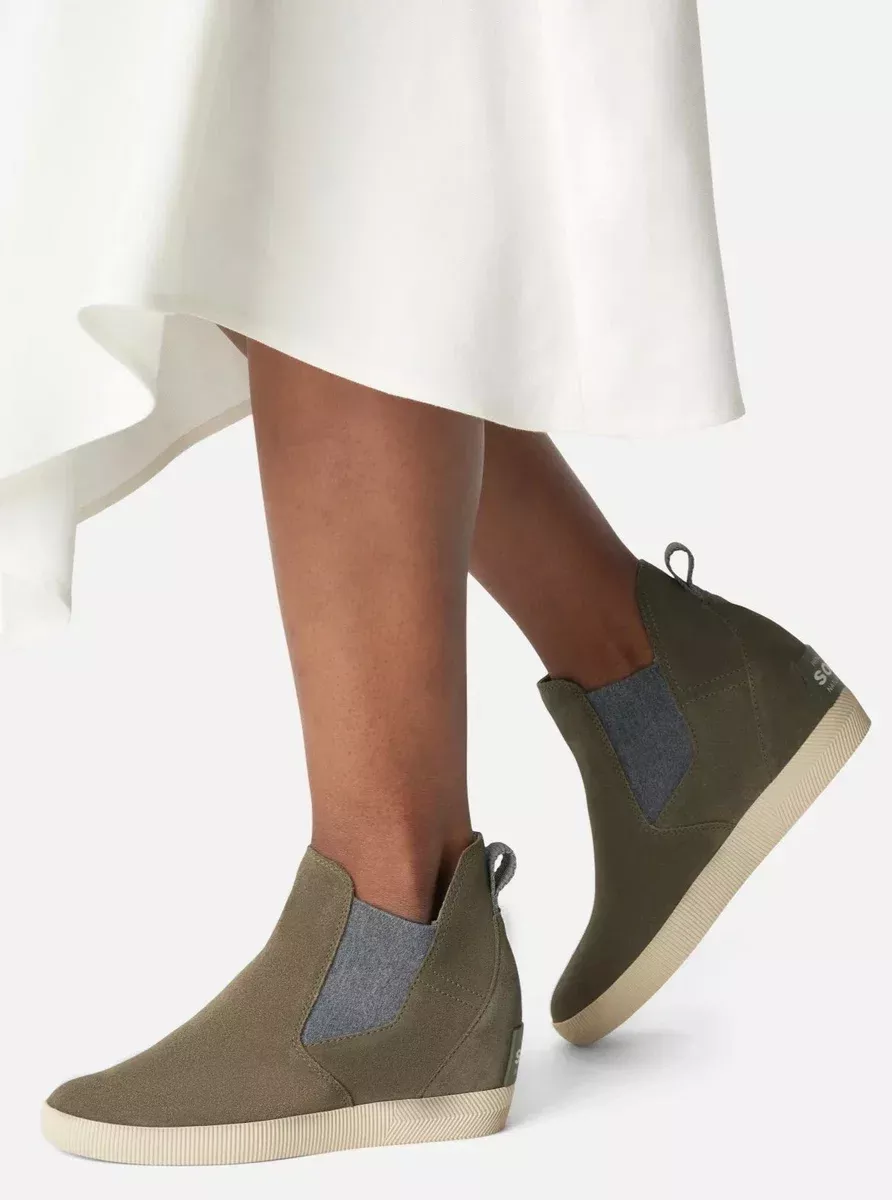 Out N About Slip On Wedge [Stone Green/Bleached Ceramic]
