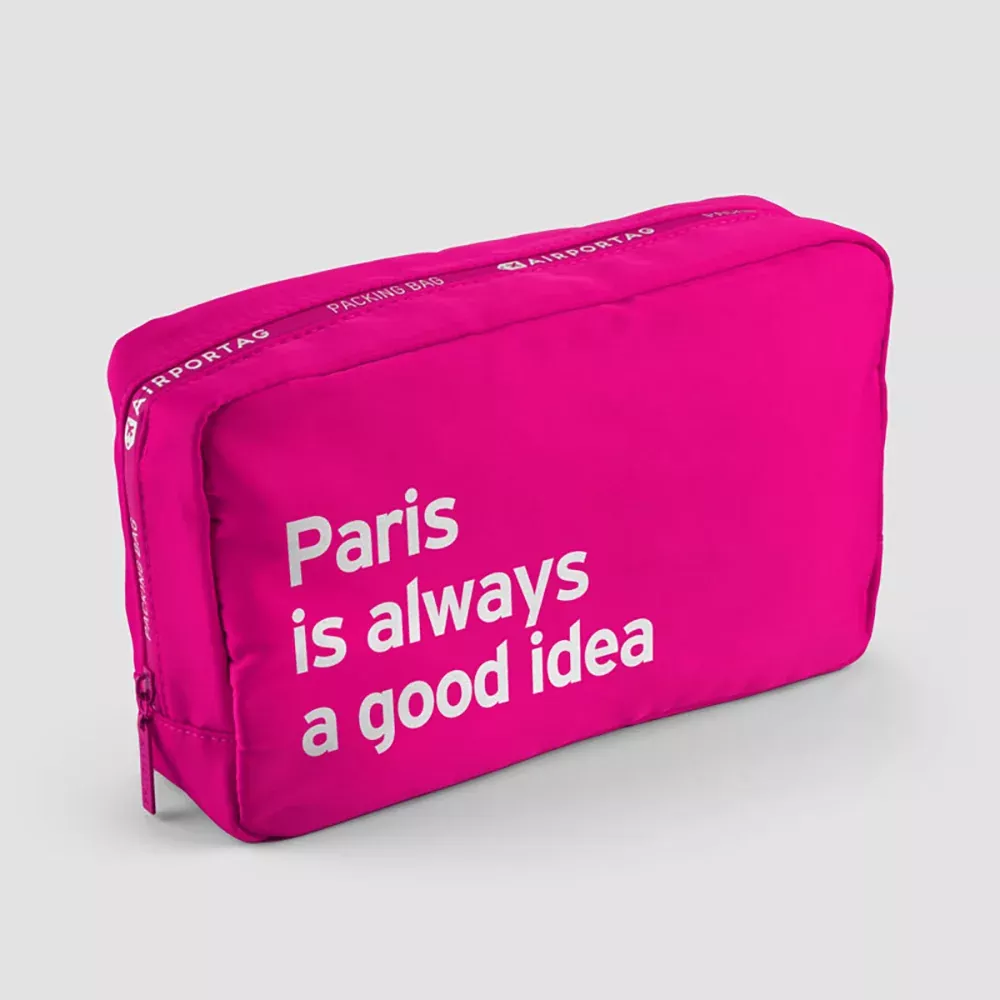 Paris is always a good idea - Packing Bag