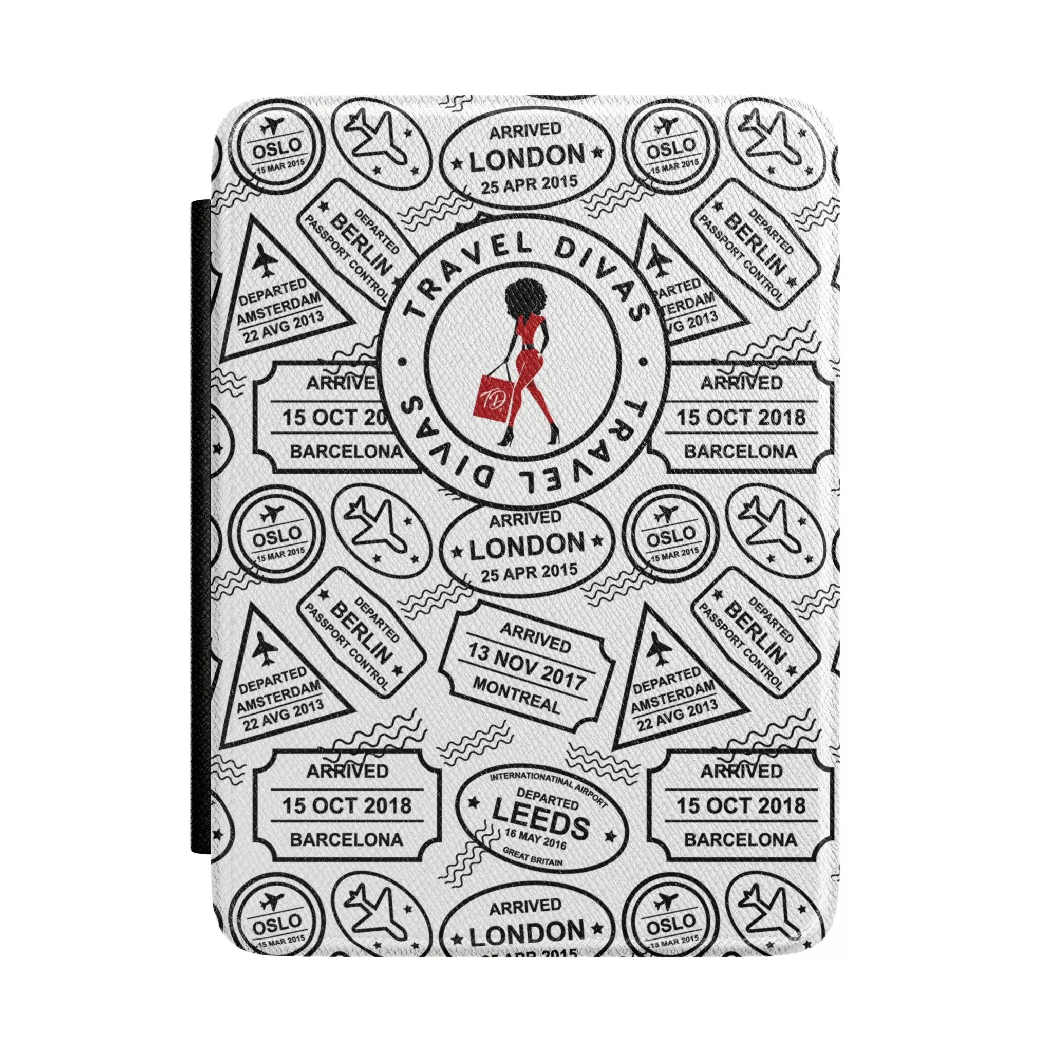 Passport Stamps Kindle Cover