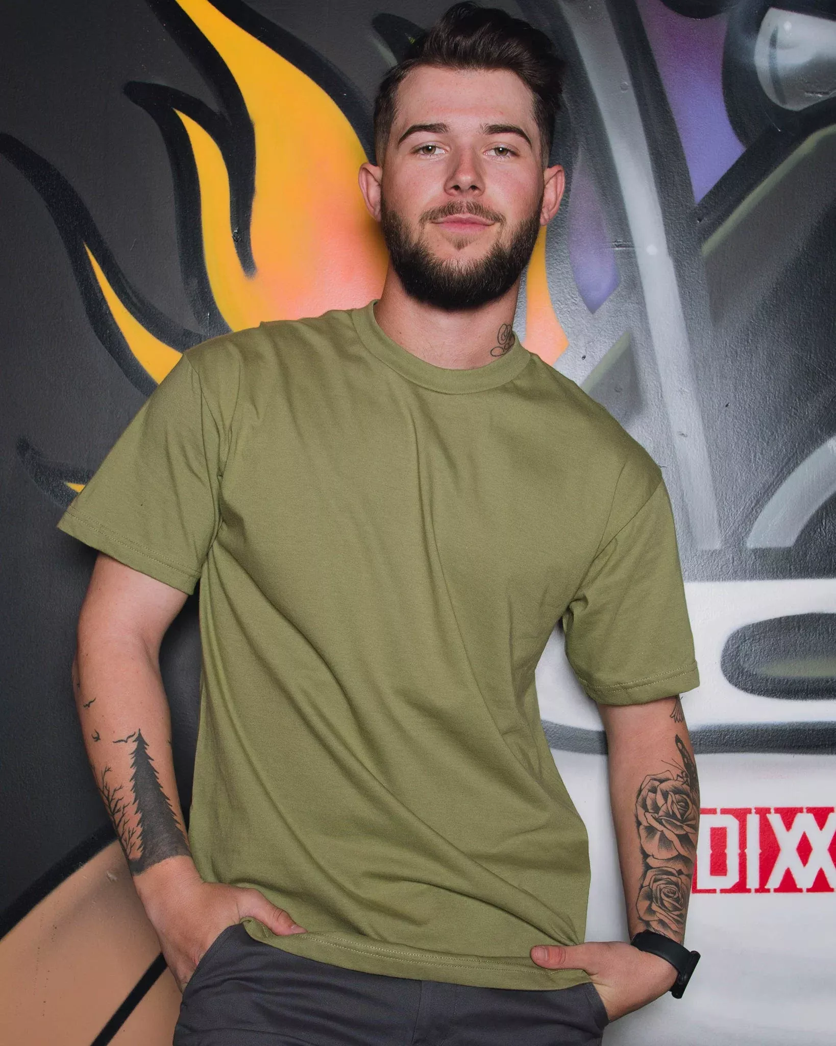 The Perfect Tee - O.D. Green