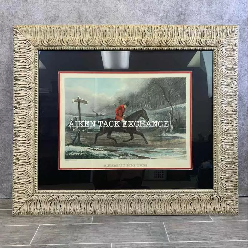 A Pleasant Ride Home by E.G. Hester, Framed Print, 38" x 32"