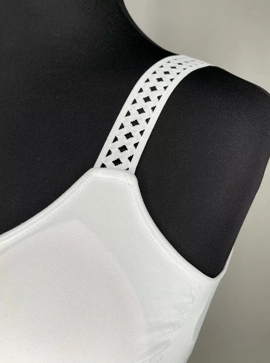 Plus Size White Bra/Lattice